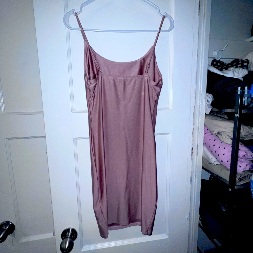 Nude/light pink dress